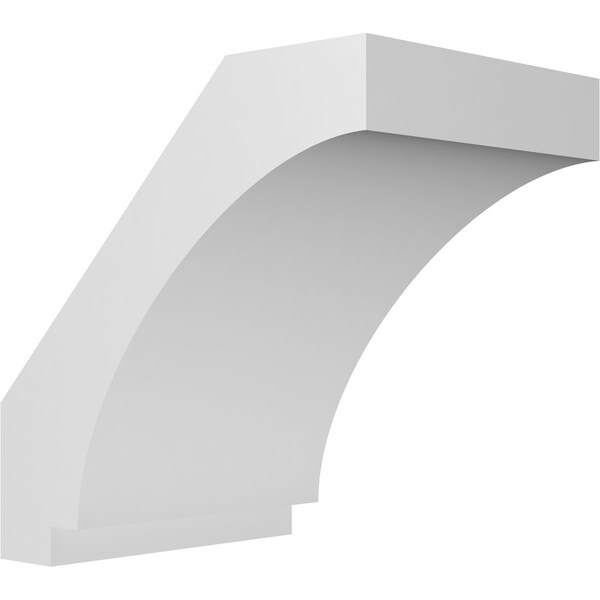 Ekena Millwork 6-in. W x 8-in. D x 8-in. H Imperial Architectural Grade PVC Knee Brace BRCP06X08X08IMP - main